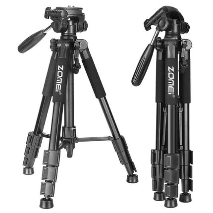 Compatible with Apple, New Zomei Tripod Z666 Professional Portable Travel Aluminum Camera Tripod Accessories Stand with Pan Head for  Digital SLR Camera