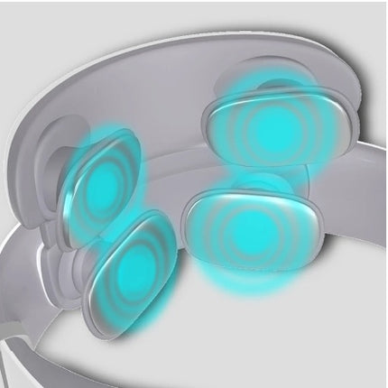 Wireless Electronic Neck Massager 4D Shiatsu Cervical Massager Stiff Neck Massage Health Care Therapy Pulse Pain Relief