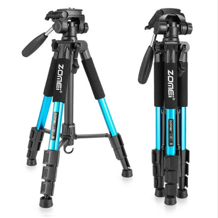 Compatible with Apple, New Zomei Tripod Z666 Professional Portable Travel Aluminum Camera Tripod Accessories Stand with Pan Head for  Digital SLR Camera