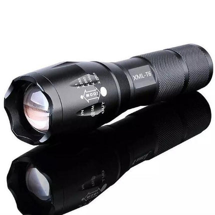 led Zoom Flashlight Torch Tactical 5000 Lumens Led High Power Flashlights AAA or 18650 battery kit