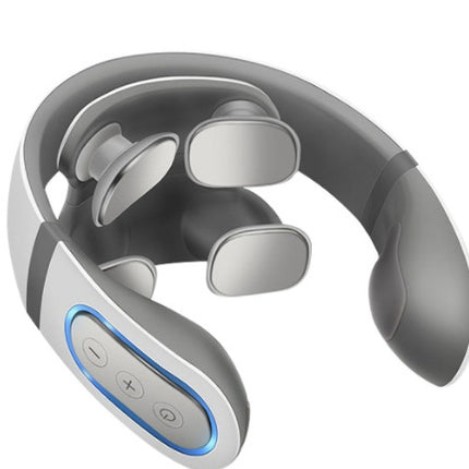 Wireless Electronic Neck Massager 4D Shiatsu Cervical Massager Stiff Neck Massage Health Care Therapy Pulse Pain Relief