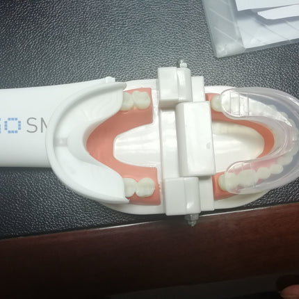 360 Degrees Intelligent Automatic Electric  Toothbrush Waterproof U Type Tooth Brush Whitening Blue Light USB Charging