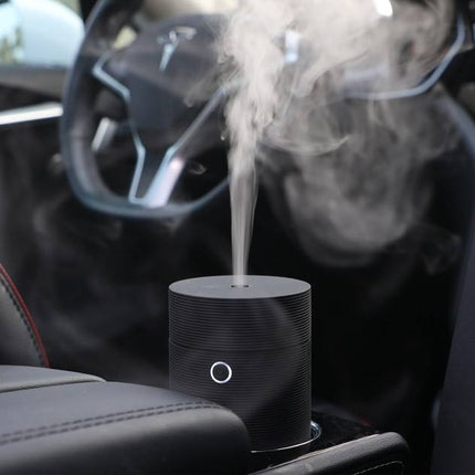 Dropshipping Car Humidifier 60ML Portable Aroma Diffuser USB Electric Ultrasonic Diffuser Car Air Humidifier