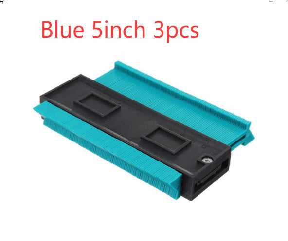 Radial | Contour Gauge | Irregular Contour Gauge | Abs Plastic Angle Ruler | 146x105x26mm | Fast Accurate Shape Copying -