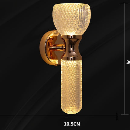 Light Luxury Modern Nordic Minimalist Living Room Bedroom Background Wall Stairwell Decorative Lamps