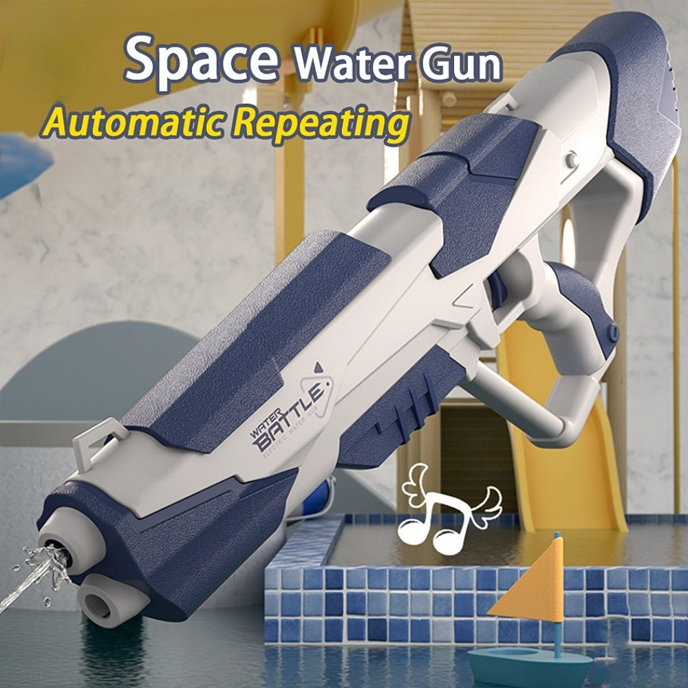 Space | Water Gun | Usb Charging | Large 358ml Tank | Fun Summer Outdoor Water Fight Toy -
