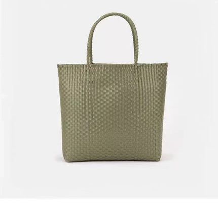 Holiday Shoulder Tote Hand-woven Bag