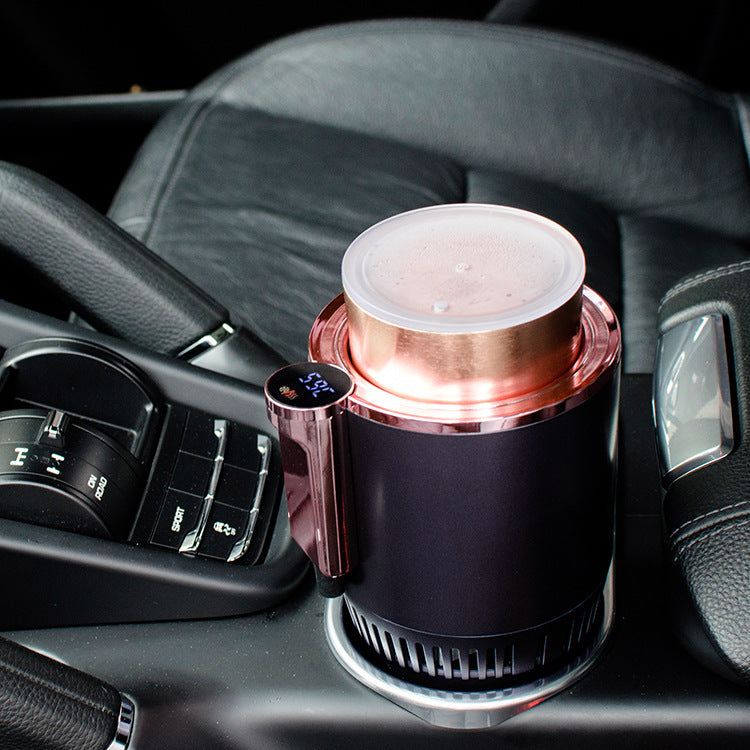 SmartCup | Car Cup Warmer | Digital Temp Display | 12V Heating And Cooling | Keeps Drinks Hot Or Cold On The Go -