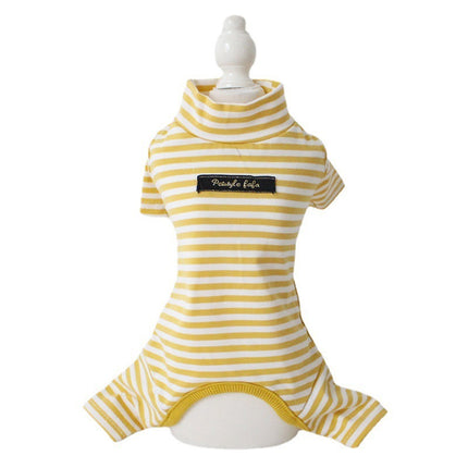 Cotton Eight-color Striped Pet Leggings