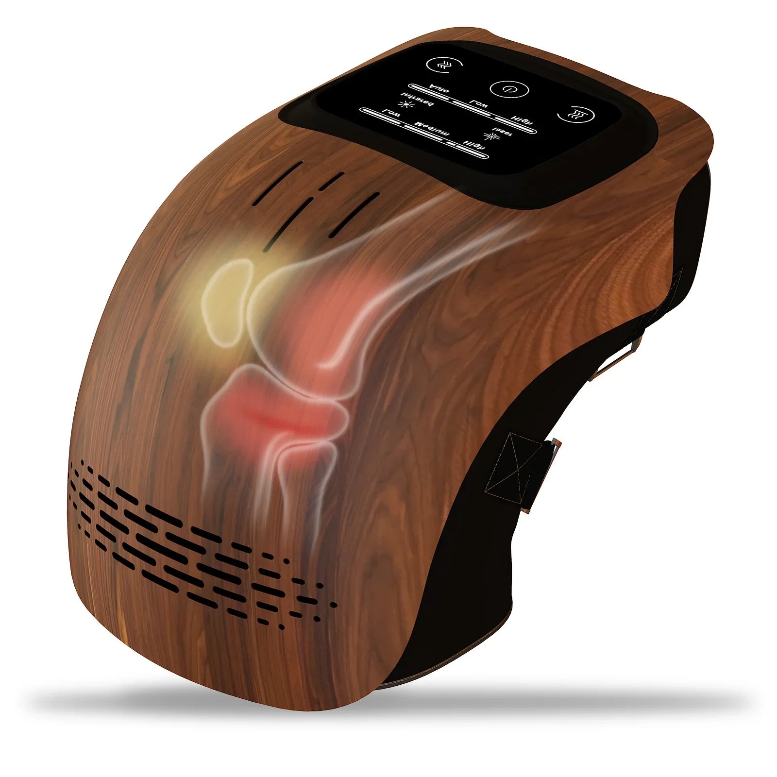 Electric Intelligent Knee Massager | Heating, Kneading & Vibration Therapy | Infrared Laser Pain Relief | Rechargeable Home Knee Joint Massager | Relieves Arthritis, Stiffness & Muscle Fatigue - Health & Beauty > Personal Care > Massage & Relaxation > Massagers > Electric Massagers