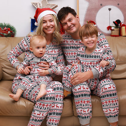 Christmas Pajamas Family Matching New Year Father Mother Kids Baby Look Clothes Set Dad Mom And Daughter Son Pyjamas Outfit