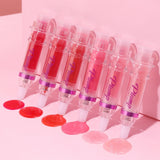 Liquid Lip Gloss Tube | High-Pigment Slightly Spicy Lip Honey Gloss | Mirror Shine Lip Color | Moisturizing & Smooth Formula | Sexy Glossy Finish | 6 Shades | Long-Lasting Lightweight Lip Makeup - Health & Beauty > Personal Care > Cosmetics > Makeup > Lip Makeup > Lip Gloss