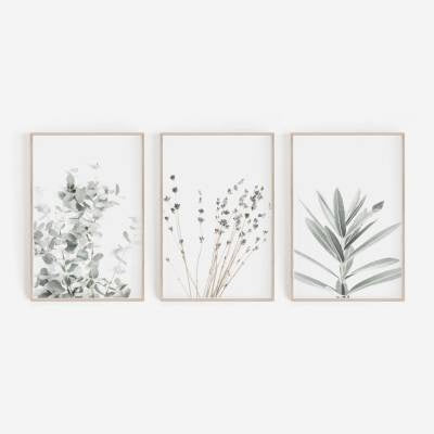 Nordic Small Plant Decoration Painting Canvas Painting