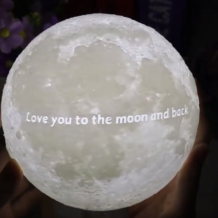 Custom Moon Lamp