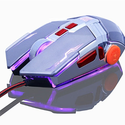 Silent mute computer notebook wired gaming mouse