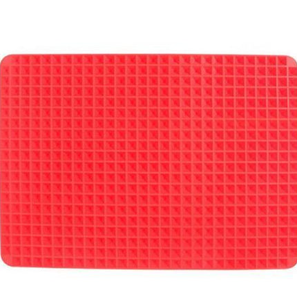 Non-Stick Silicone Pyramid Cooking Mat Baking Mat With Grid Versatile Oven BBQ Cooking Mat Heat-Resistant Mat Kitchen Tools Kitchen Gadgets