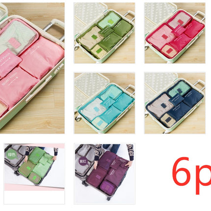 Durable Waterproof Nylon Packing Cube Travel Organizer Bag