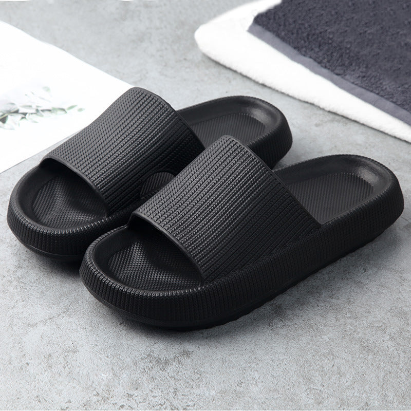 Soft Home Couple Slippers | Unisex EVA Non-Slip Indoor House Shoes | Comfortable Toe Slippers | Wear-Resistant Lightweight Home Footwear | Multiple Sizes & Colors - Apparel & Accessories > Shoes > Slippers