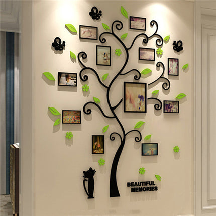 Family photo frame tree wall sticker