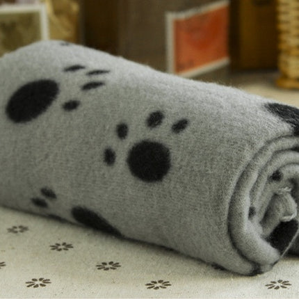 Dog Fleece Blanket Cat Litter Mat Puppy Soft Sleep Mat Lovely Mattress Cushion for Small Large Dogs Pet Supplie