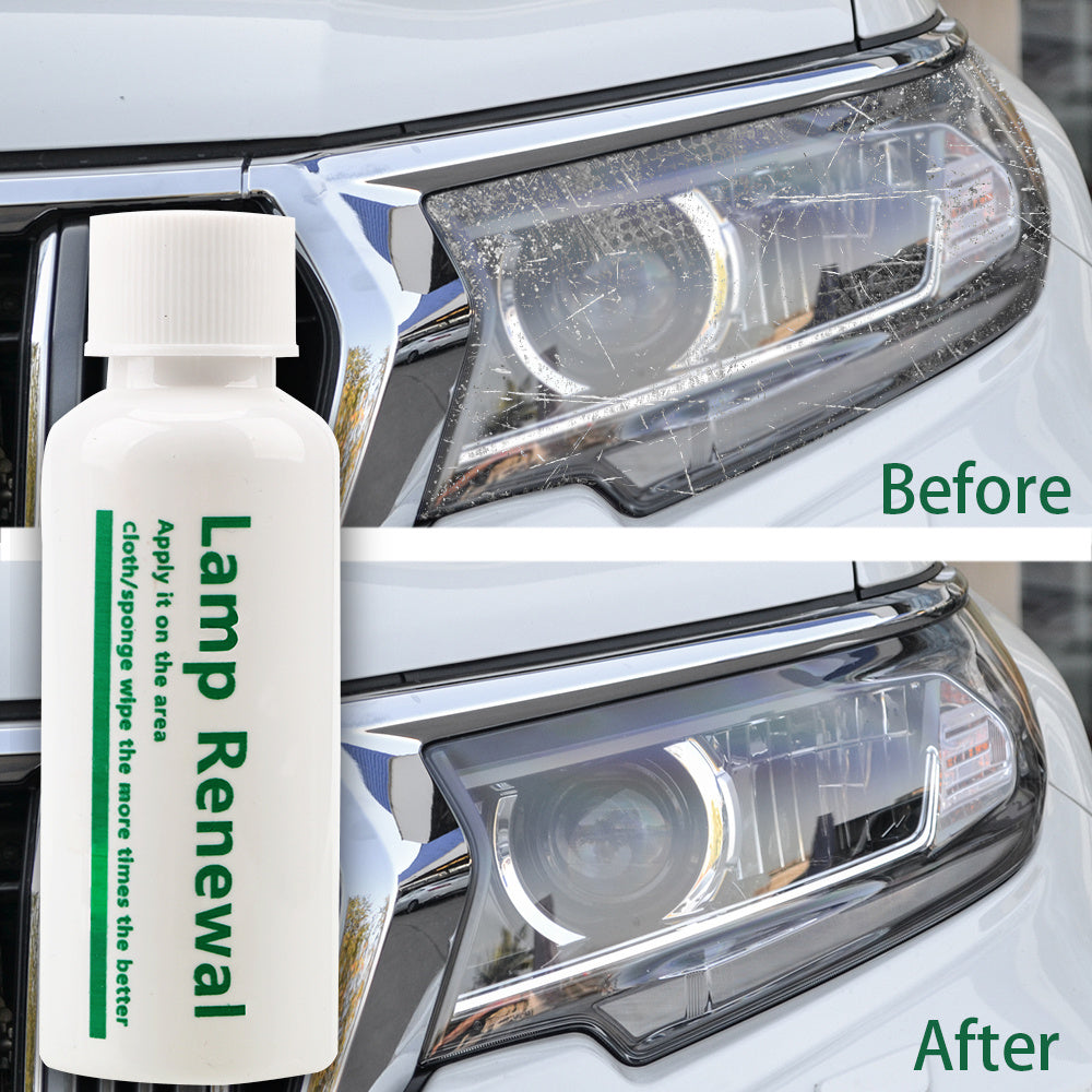 Clear Vision | Headlamp Repair Fluid | Restores Yellowed Lenses | Removes Oxidation And Haze | Improved Night Vision -
