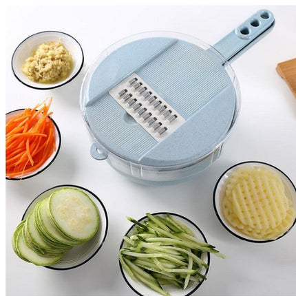 8 In 1 Mandoline Slicer Vegetable Slicer Potato Peeler Carrot Onion Grater With Strainer Vegetable Cutter Kitchen Accessories