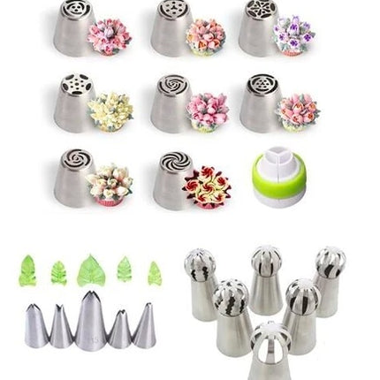 3 in one LIMITED EDITION CHRISTMAS STYLE Stainless Steel Cake Decorating Nozzle