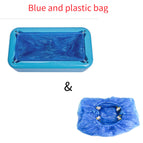 Blue and Plastic bag