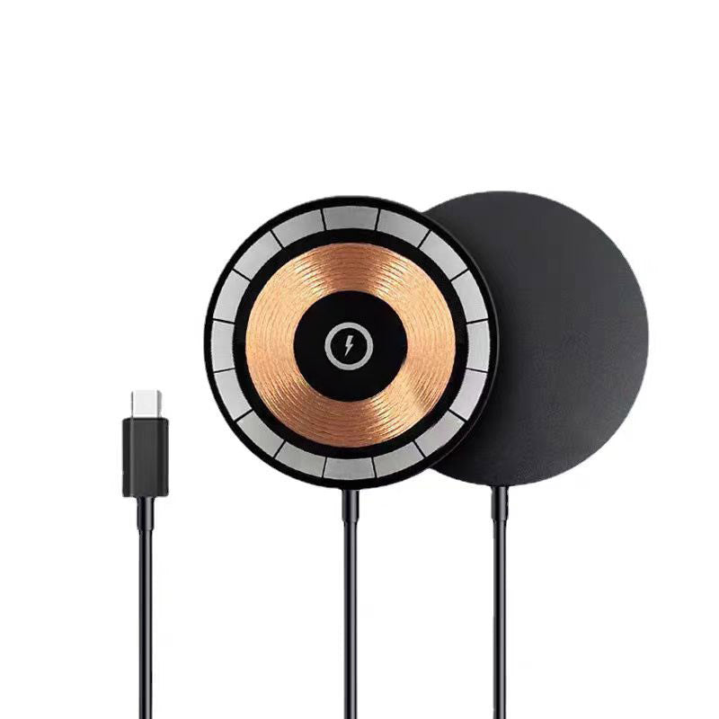 QiCharge | Magnetic Charger | 15W Fast Charge | Qi2 Magnetic | iPhone 12–17 Pro | Fast Magnetic Charging -