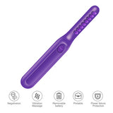 TressTech | Electric Detangling Brush | Self Moving Teeth | Wet Dry Use | Effortless Detangling and Scalp Massage -