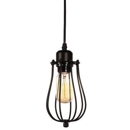 Retro wrought iron chandelier