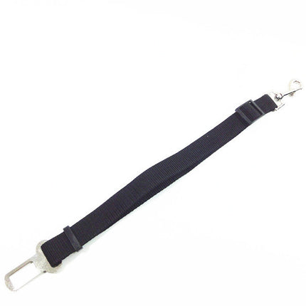 Adjustable Dog Pet Car Safety Seat Belt Restraint Lead Travel Leash
