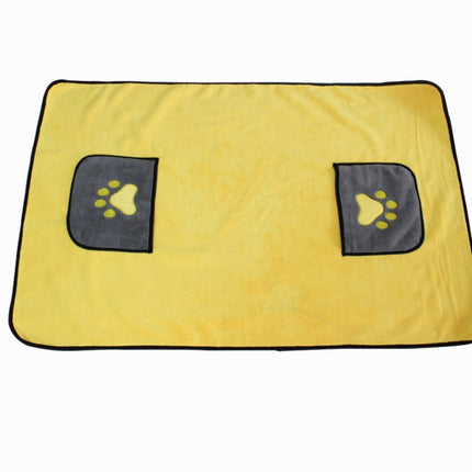 Pet bath towel