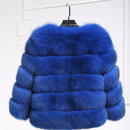 S-3XL Mink Coats Women Winter New Fashion FAUX Fur Coat Elegant Thick Warm Outerwear Fake Fur Jacket Chaquetas Mujer