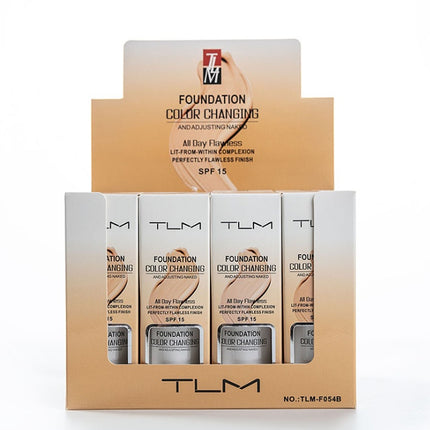 Temperature Liquid Foundation Concealer Portable Natural Color  Makeup Foundation BB Concealer