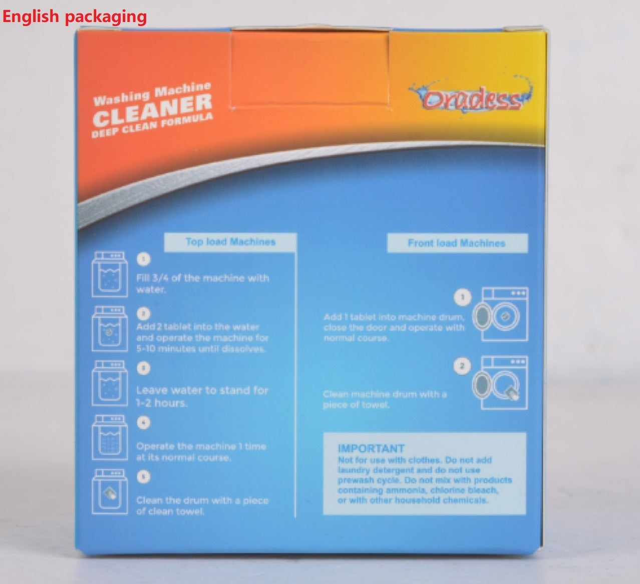 OxiTub | Tub Cleaner Bomb | Active Oxygen | Deep Clean Areas | Instant Tub Decontamination -