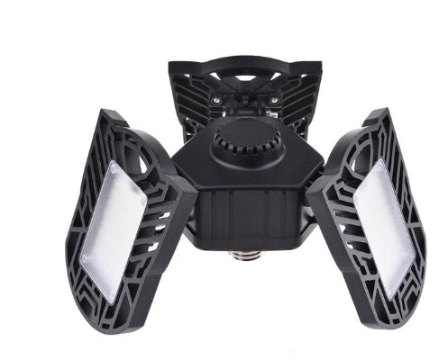 LuminaFlex | Deformable Garage Light | Adjustable Design | 60W 6000lm | Ultra Bright Wide Area Illumination -