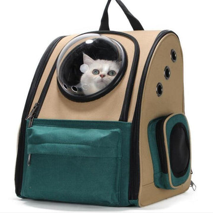 Cat Dog Out Door Portable Backpack