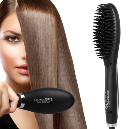 Ceramic Hair Straightening Brush