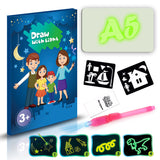 LuminaPlay | Light Drawing Pad | 3D Light Effects | Marker Included | Sparks Creativity -