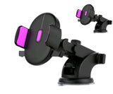 FlexMount | Car Phone Holder | 360 Degree Rotation | Telescopic Arm | Secure, Quick-Access Dashboard Mount -