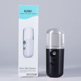 Nanospray | Portable Humidifier | NanoMist | Usb Powered | Black White Pink | Deep Skin Hydration On The Go -