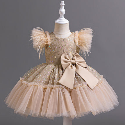 Flower Children's Clothing Children's Wedding Dress Tulle Skirt Summer