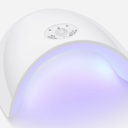 Led UV Lamp 12pcs LED Nail Dryer for ALL Nail Gel Polish Manicure With Timer button Sensor Nail Art Tools