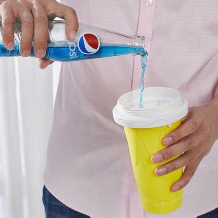 One Pinch Into An Slushy Cup, Shake The Smoothie Cup, And The Second Fast Cooling Cup Becomes A Pinch Cup.