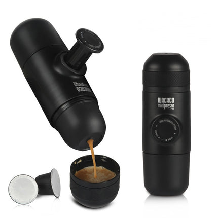 Condensed portable mini coffee machine