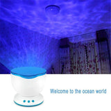 AquaAurora | Ocean Wave Projector | Remote Control | Music Player | Relaxing Sleep Atmosphere -