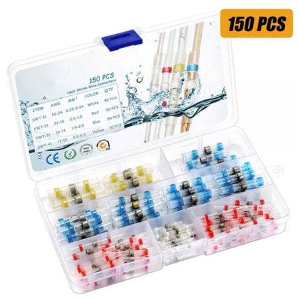 Waterproof Solder Sleeve Terminal Block 50Pcs Boxed