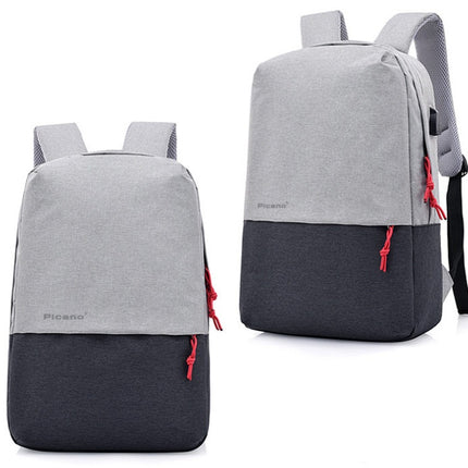 Cross border Picano custom computer bag backpack leisure student package men and women multi-functional USB charging knapsack