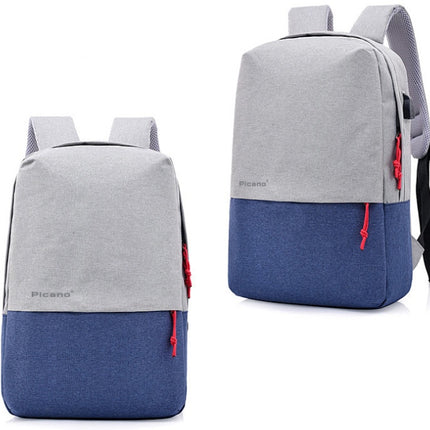 Cross border Picano custom computer bag backpack leisure student package men and women multi-functional USB charging knapsack
